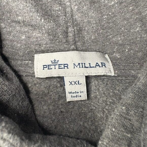 Peter Millar Merion Golf Club Men’s XXL Gray Hoodie - Picture 3 of 5